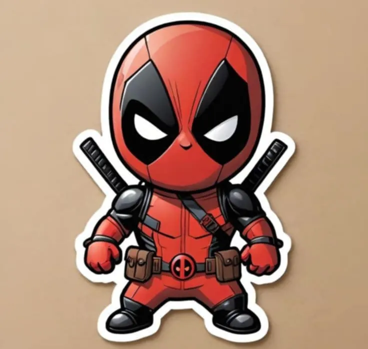 keychain deadpool