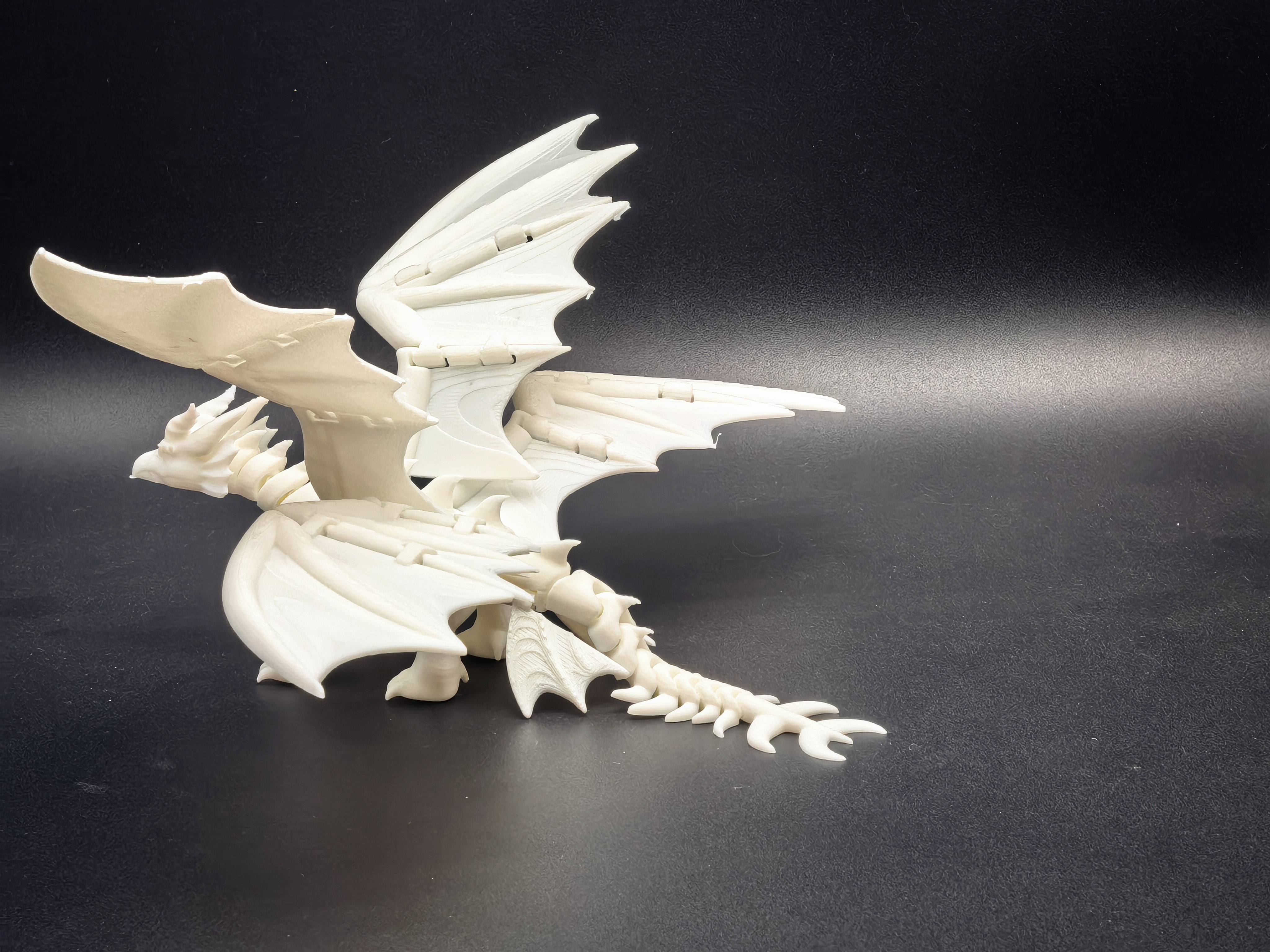 Miniatura 4 do modelo 3D 四翼飞龙，无需支撑，MINI可打