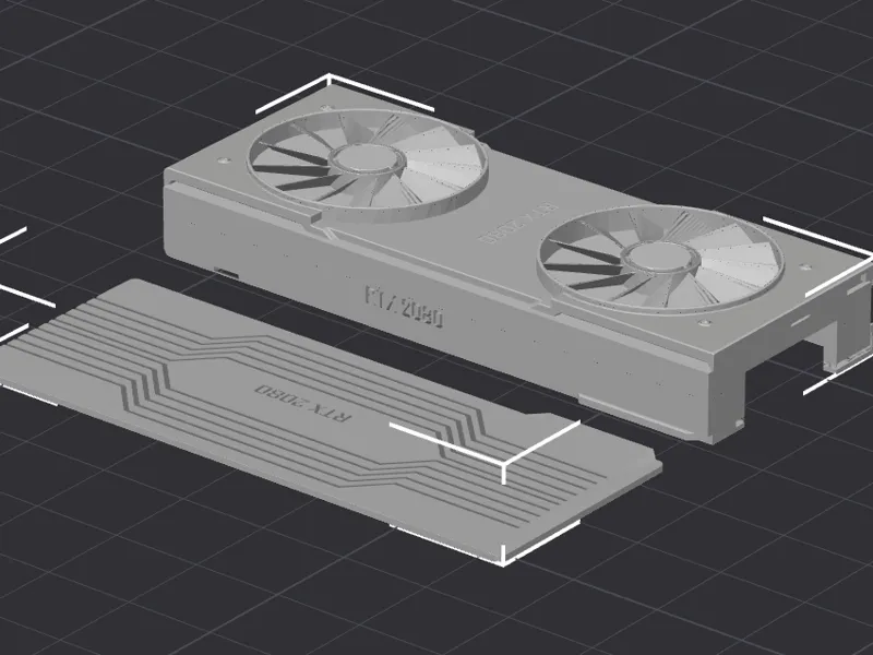 RTX 2080 USB COVER