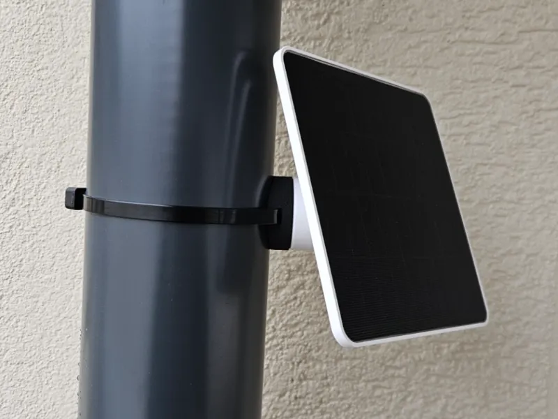 Eufy S340 Halterung für Solarmodul an Dachrinne 