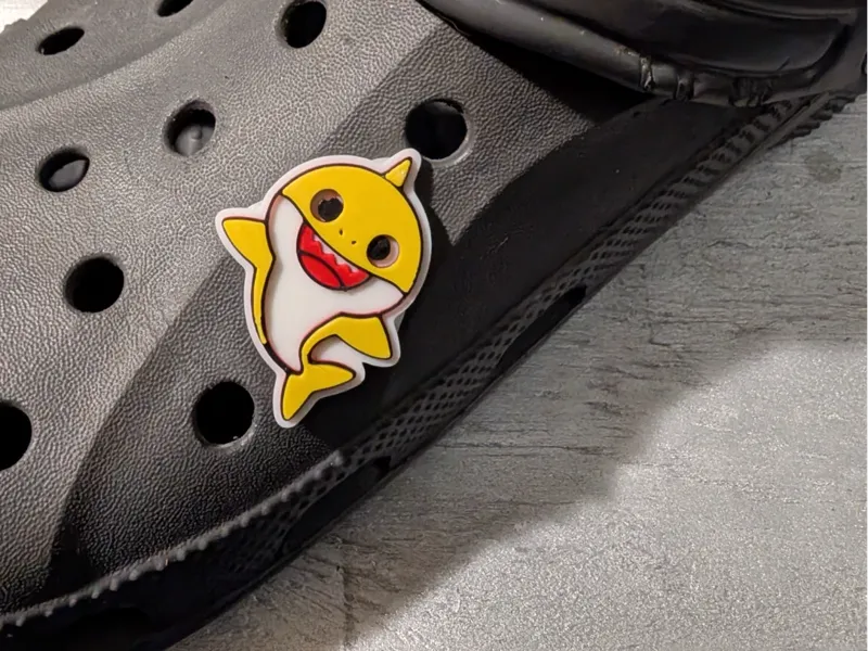 Baby Shark Croc Charm
