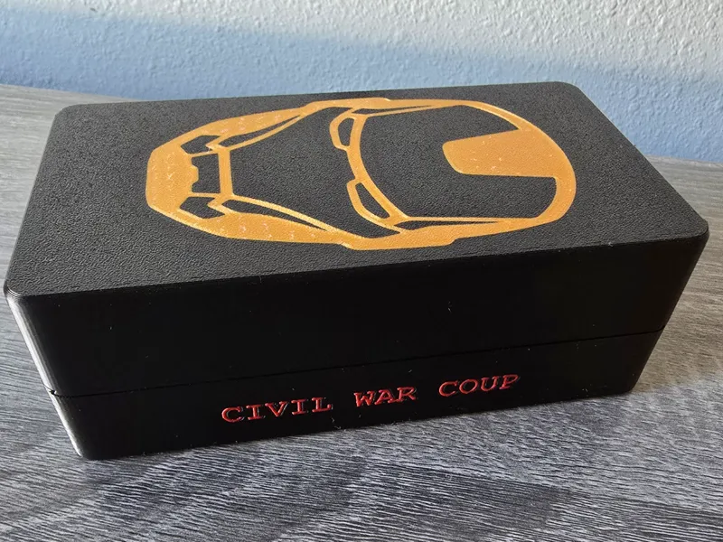Marvel Civil War Coup - Game box