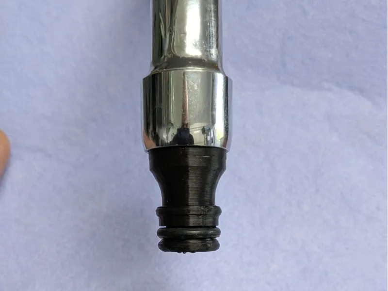 M22 Faucet Aerator replace to Garden Hose adapter