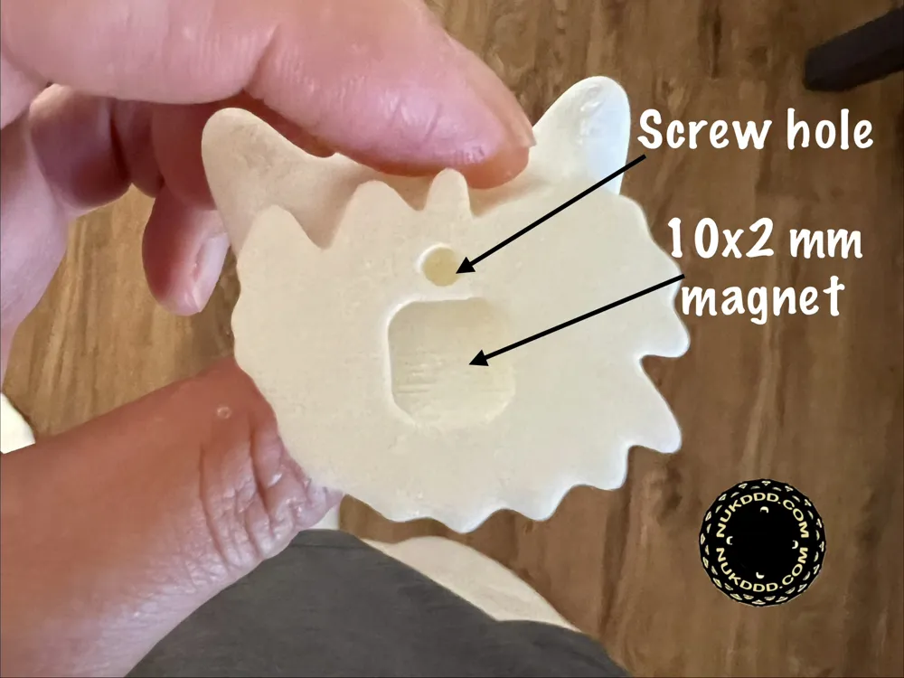 Halloween Ghost Knob & Magnet - Free 3D Print Model - MakerWorld