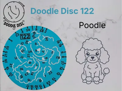 Doodle Disc 122 Poodle