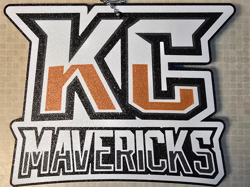 Kansas City Mavericks Oversize Pendant / Necklace