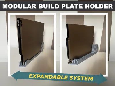 Modular Print Build Plate Holder