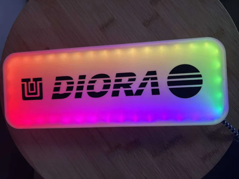Unitra Diora Lightbox