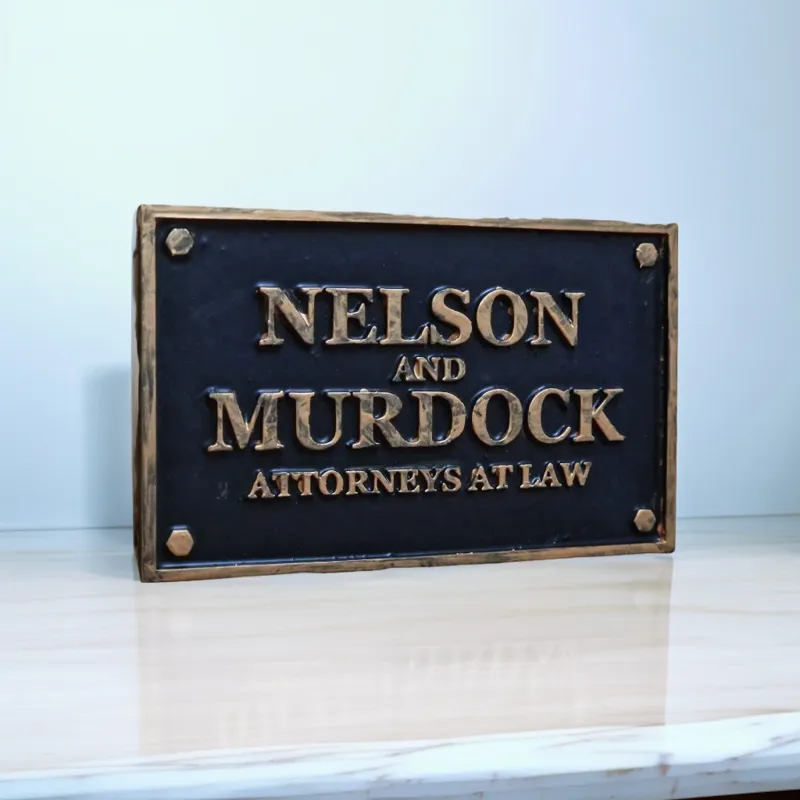 Nelson and Murdock Sign - Daredevil Netflix