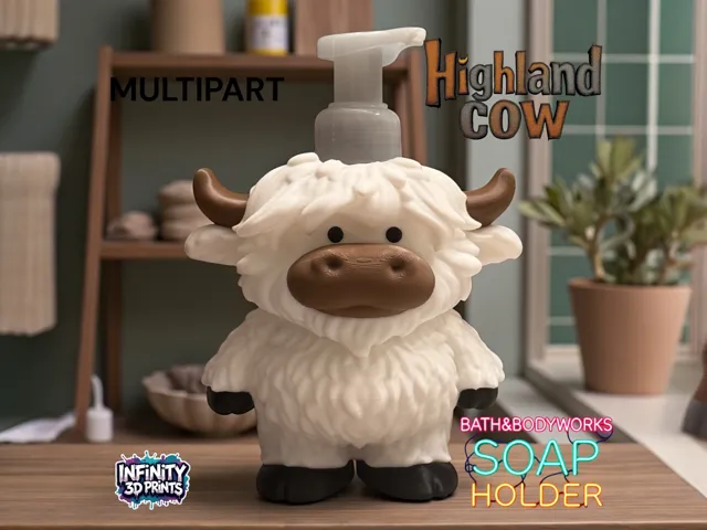 AMS/MULTIPART HIGHLAND COW-BATH AND BODYWORKS
