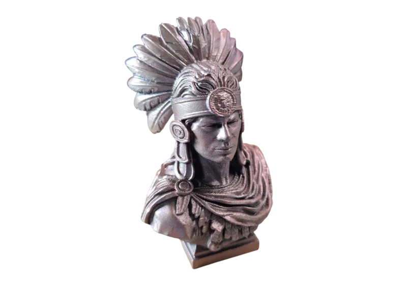 Aztec Emperor Bust V 2.0