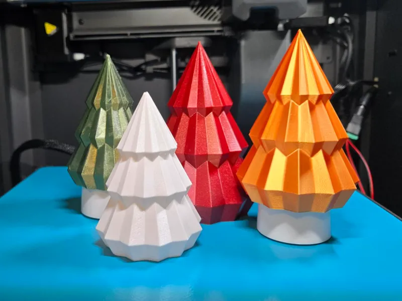 Tea Light Christmas Trees