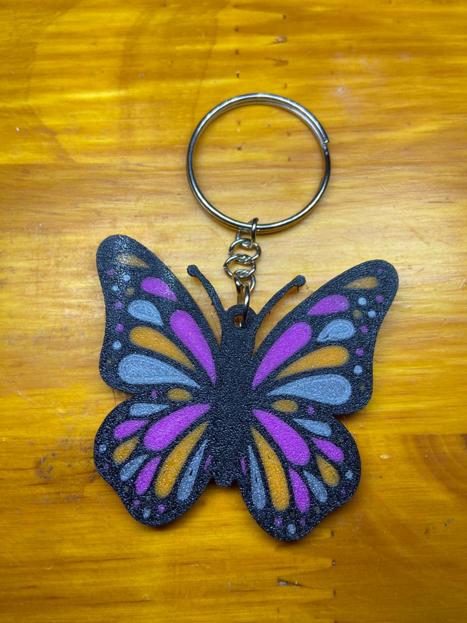 Miniatura 3 do modelo 3D Butterfly Keychain