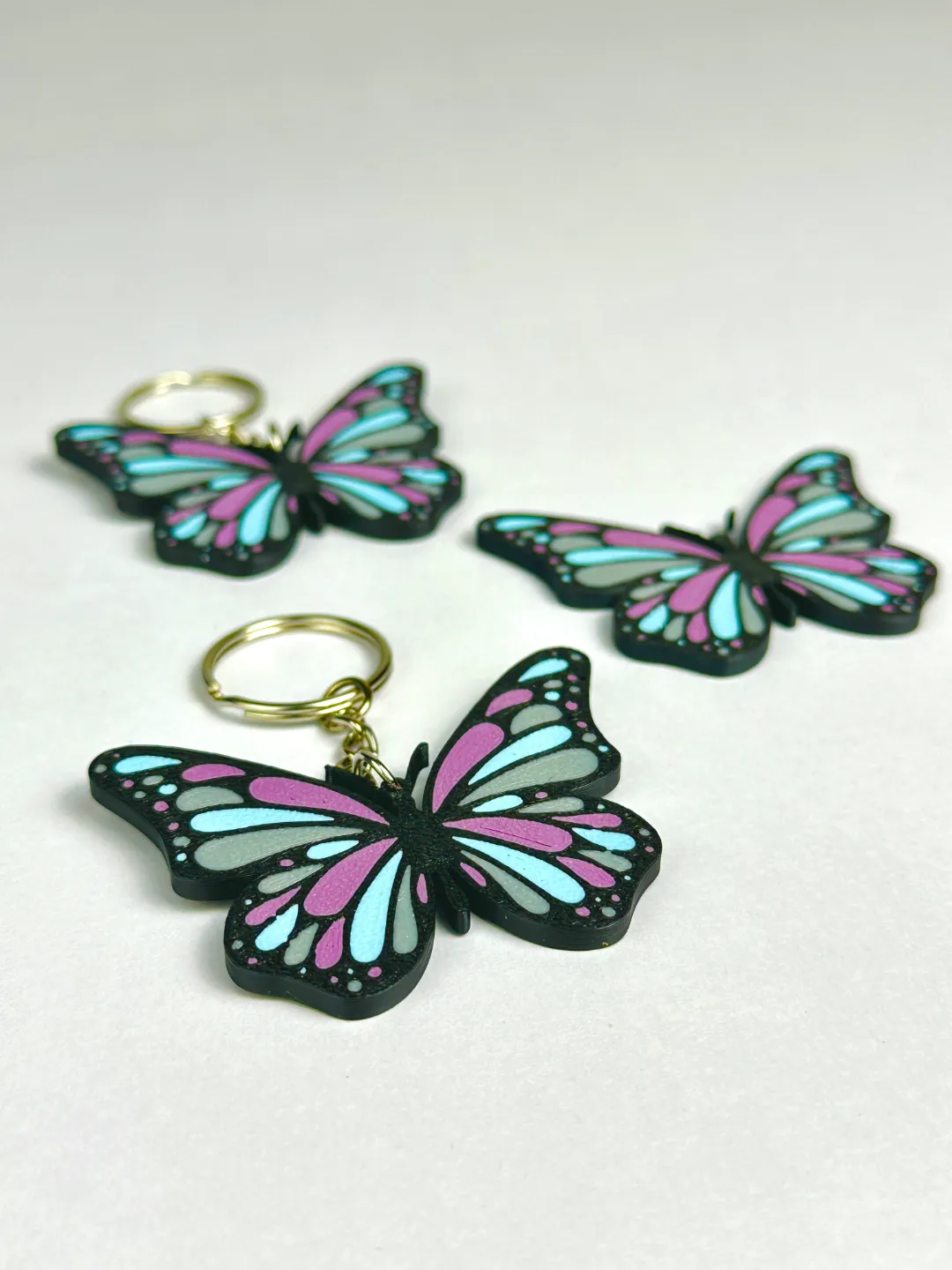 Butterfly Keychain view 3