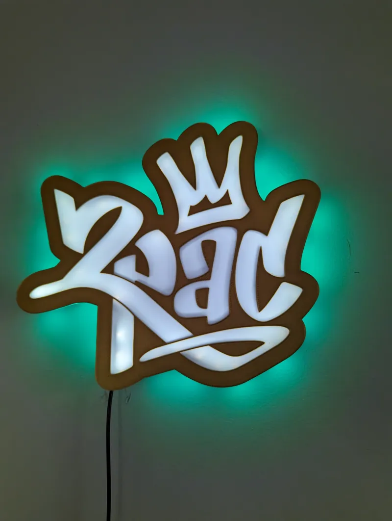 2 Pac wall mounted light