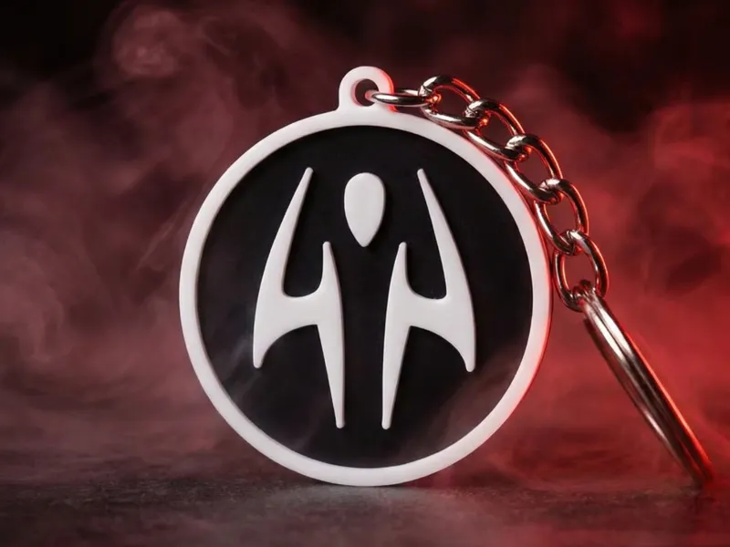 Ryomen Sukuna Curse Mark Keychain (Jujutsu Kaisen)