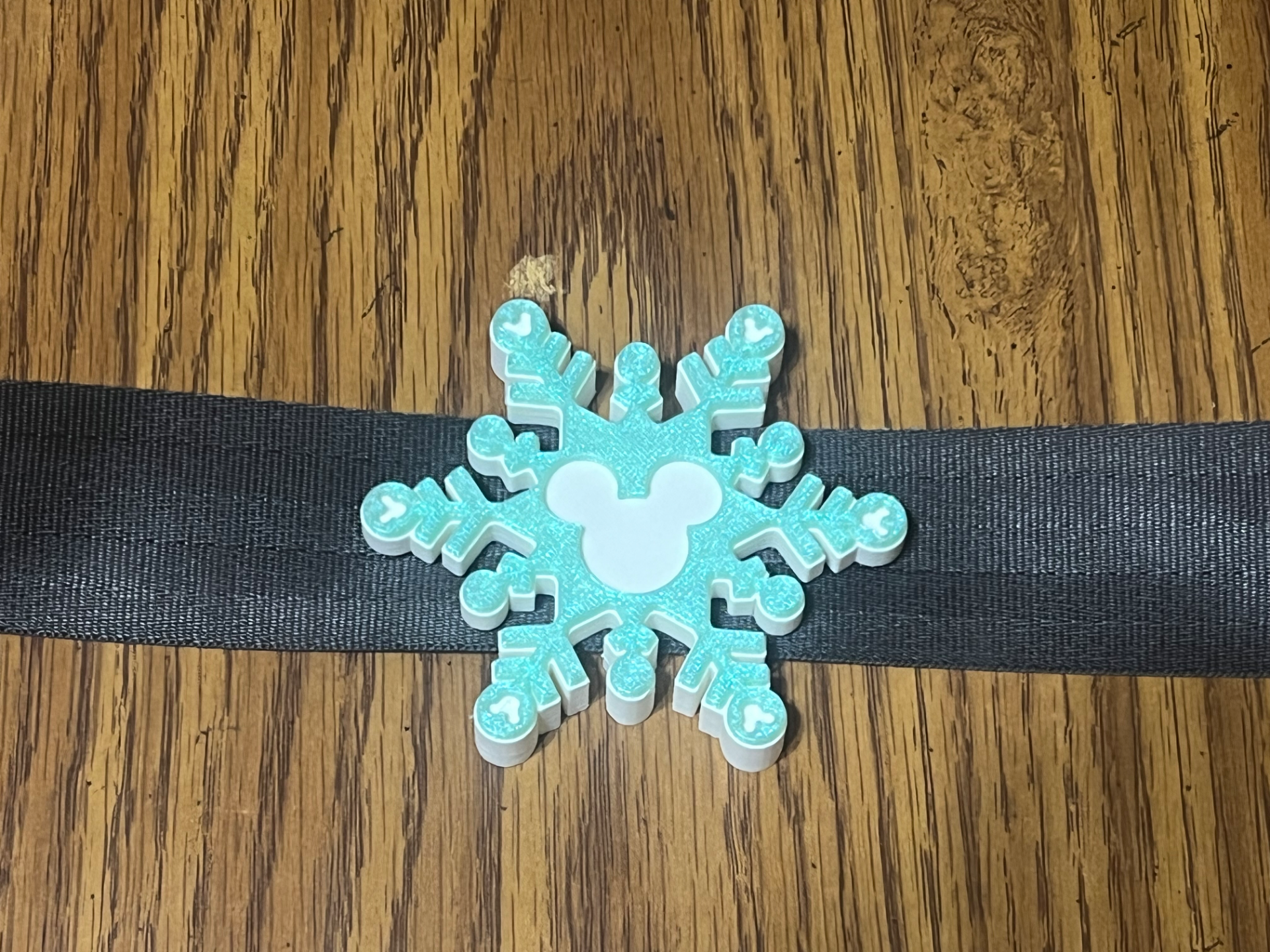 Mickey Snowflake Bag Strap Charm - 3D printed Other Fashion Models, in stock in India