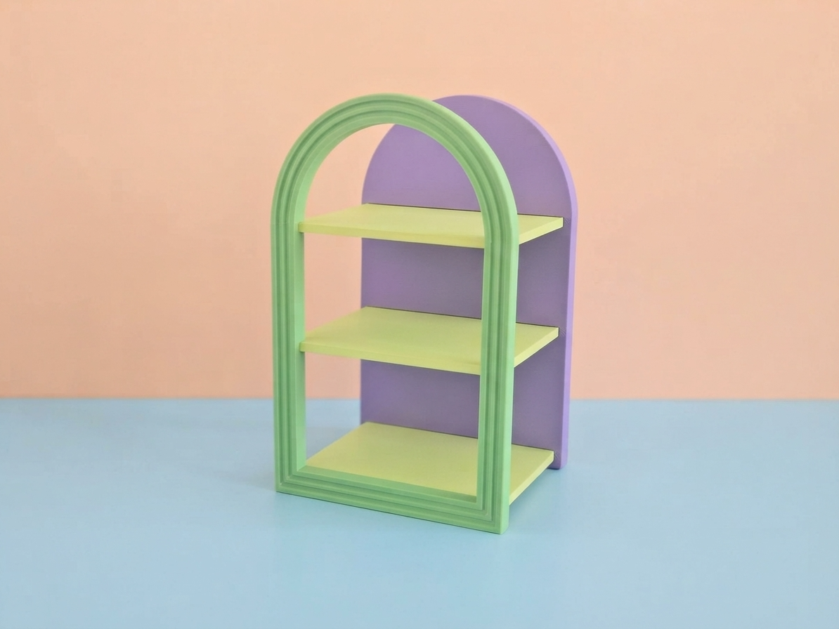 Retro Arch Display Shelf - 1