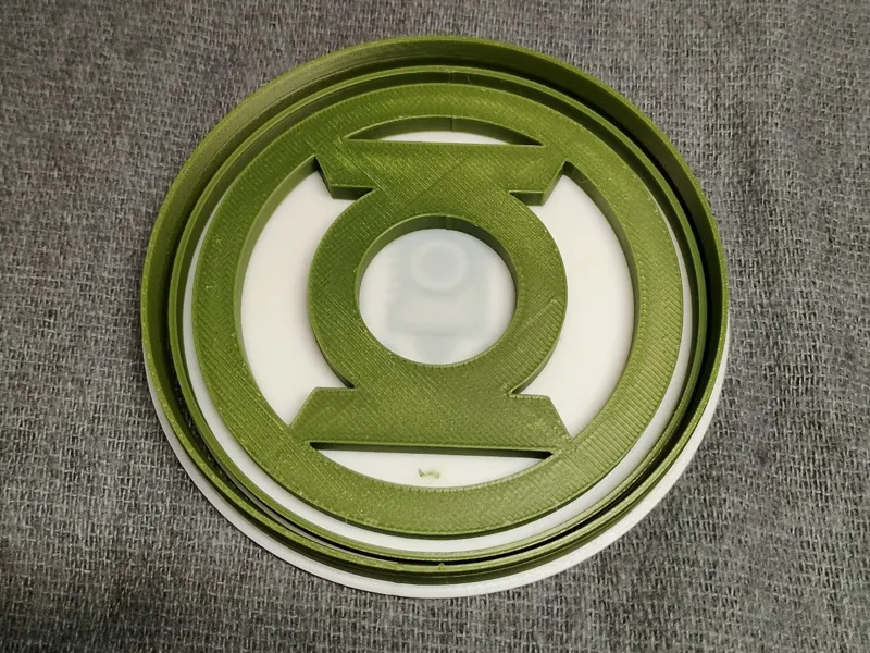 Green Lantern Cookie Cutter