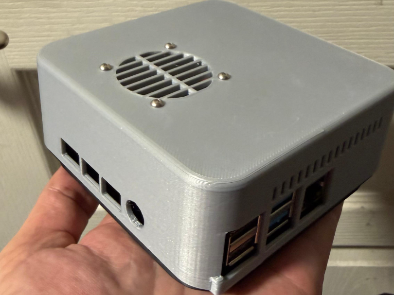 Raspberry Pi 4 Mini M4 V3 — Boîtier ventilé 40 mm 3D model