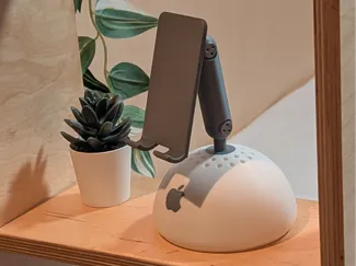 Phone stand (iMac G4 inspired design)