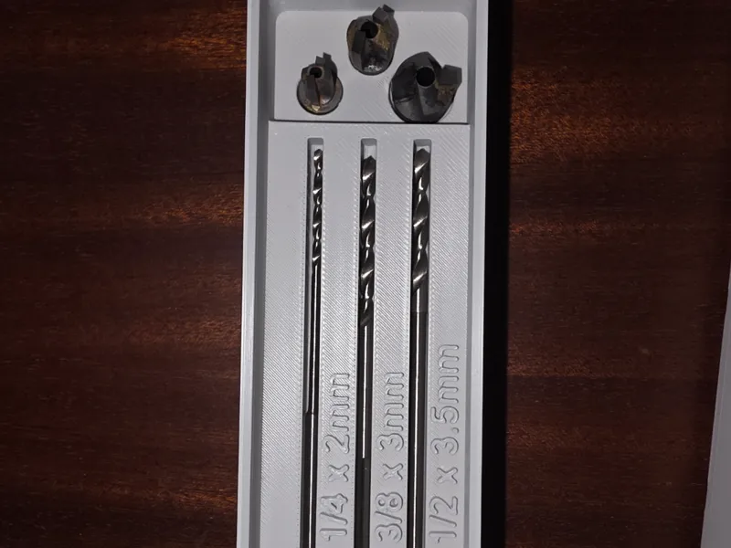 KM Countersink Bit Spare Bits - Gridfinity
