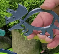 Clip dinosaure articulé imprimé en place — photo 3