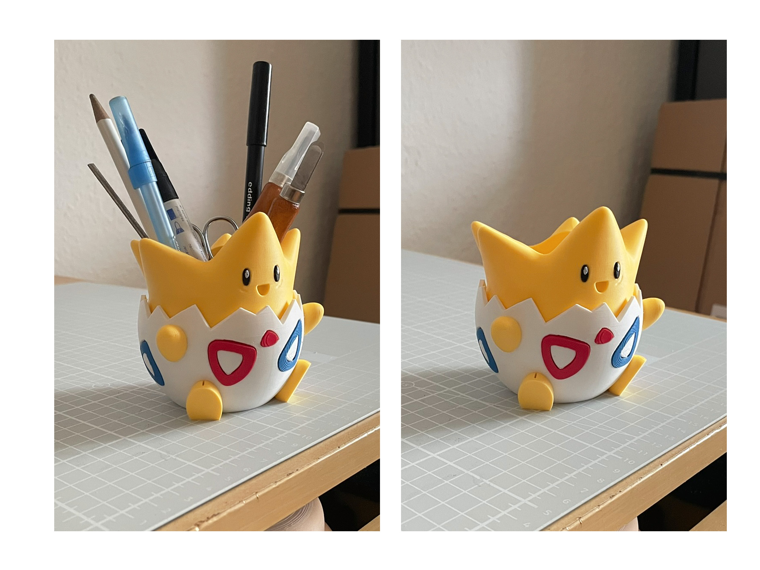 Togepi-Inspired Planter Vase