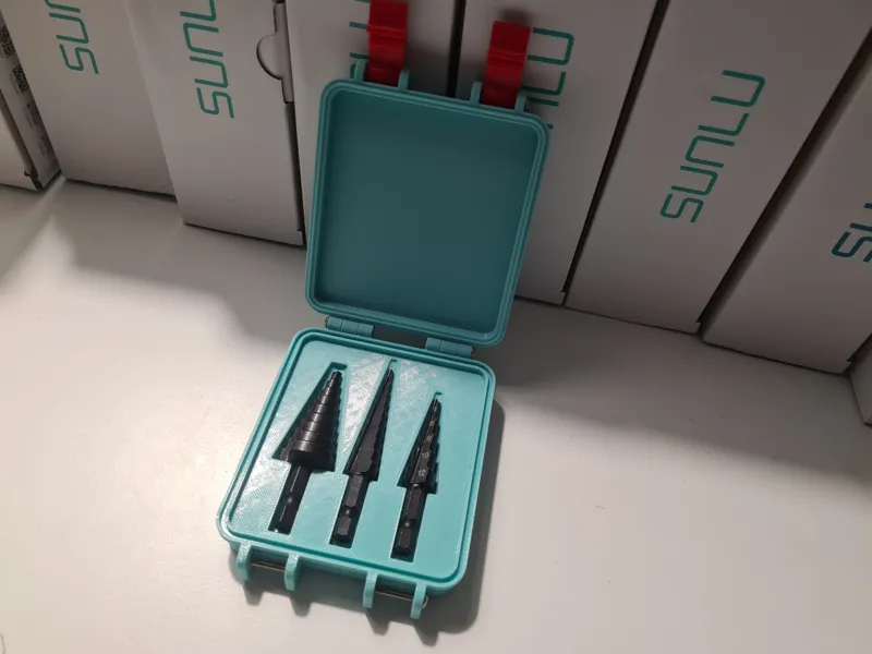 Rugged box - Step drill 3pcs set