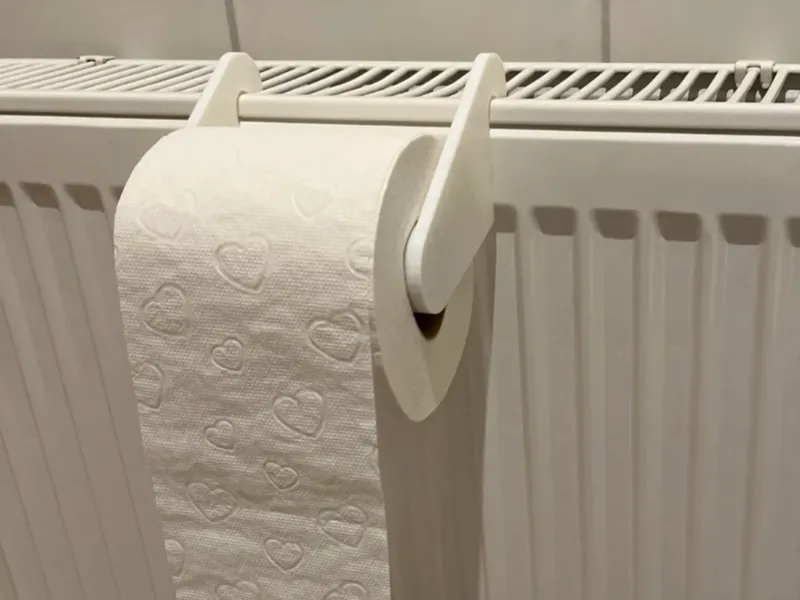 Radiator Toilet Paper Holder