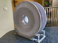 Single holder, both side clips