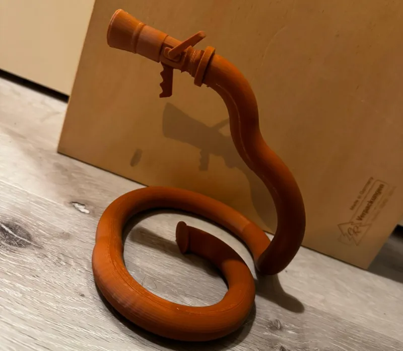 Hohlstrahrohr mit Schlauch