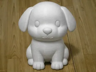 Small Cute Dog Figure