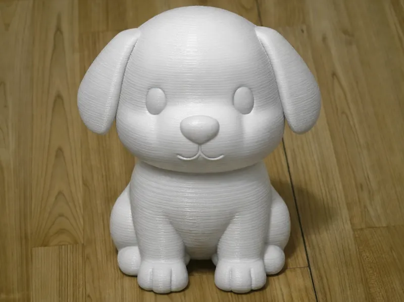 Small Cute Dog Figure