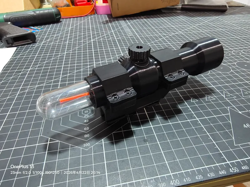 适用于复仇者M4/M16提把的30mm镜架/可装oeg瞄具与其他30mm规格速瞄