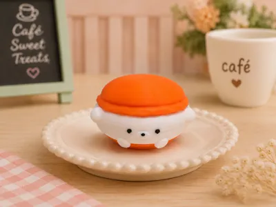 Decoratable Bear Macaron Toy｜Decoratable Bear Macaron