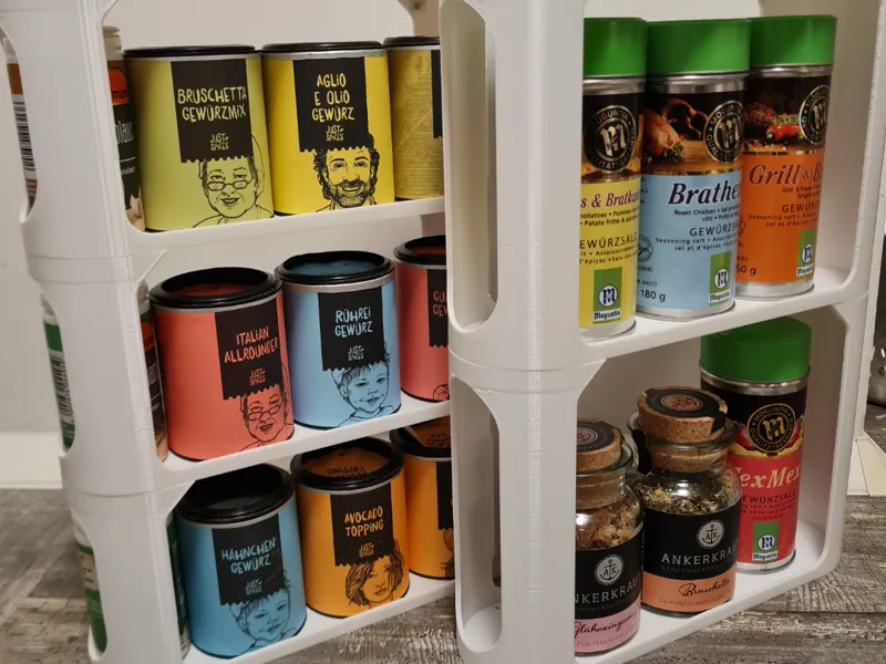Spice Compartment various sizes