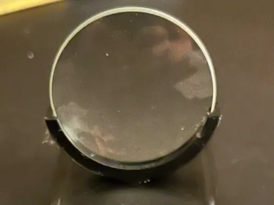 50mm concave lens display