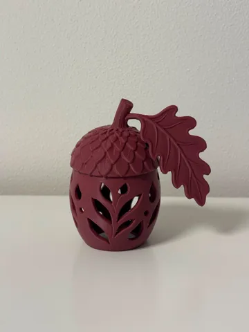 Accesorio de iluminación decorativa: Acorn Lantern with Oak Leaf – Autumn LED — vista de referencia 3