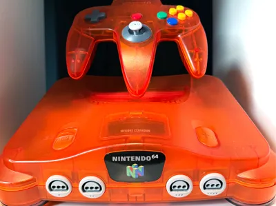 N64 Floating Stand Console & Controller