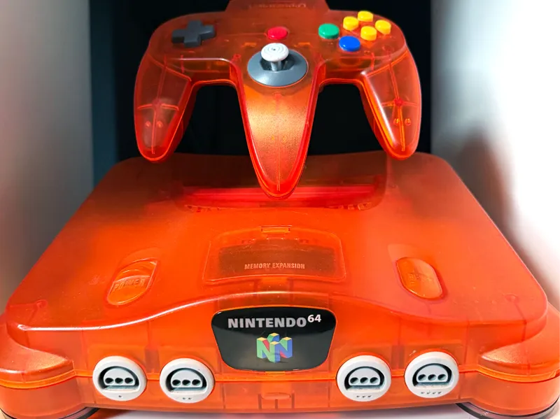 N64 Floating Stand Console & Controller