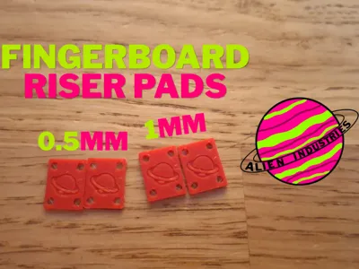 fingerboard riser pads/trucks spacers 0.5 and 1mm