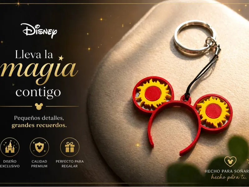 LLavero Diadema Disney (mejorado diseño SOL)