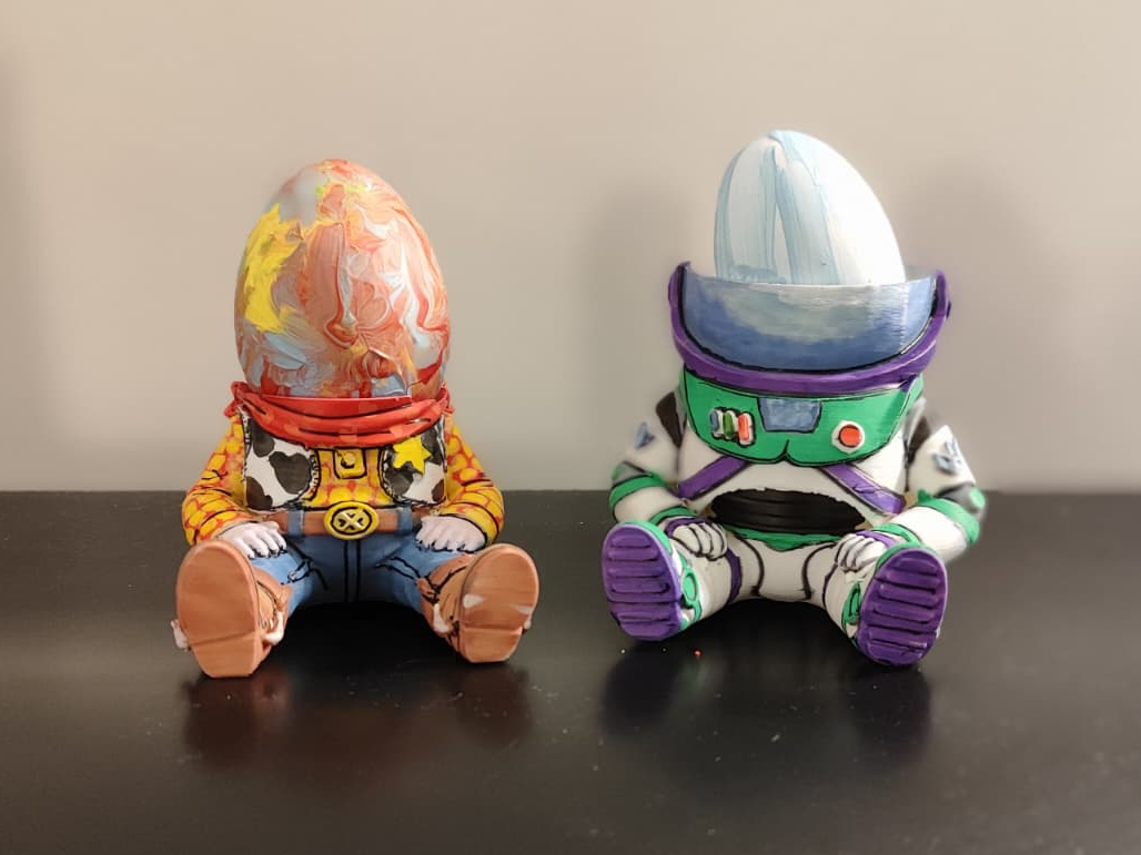 Woody & Buzz egg holder