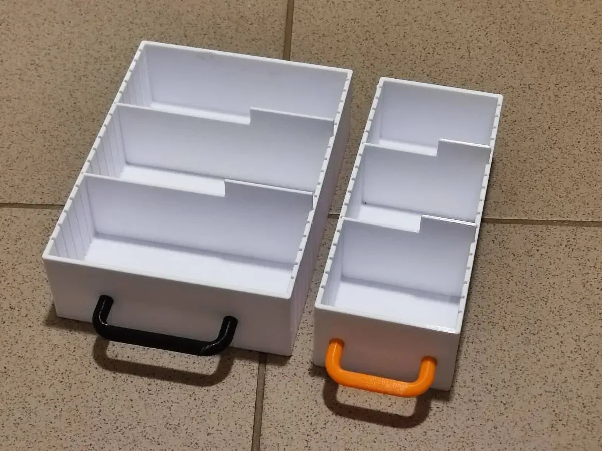 Modular Kitchen Storage Boxes (70–130 mm) Dividers - Free 3D Print ...