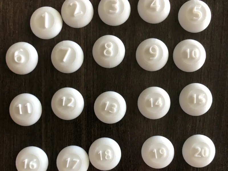 DND Enemy Tokens 1-20