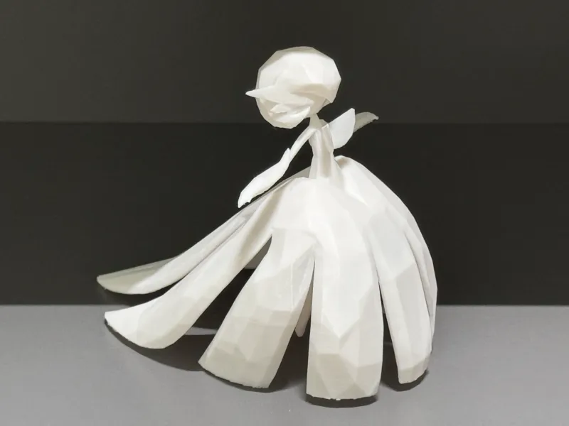 Pokemon Low Poly Mega Gardevoir