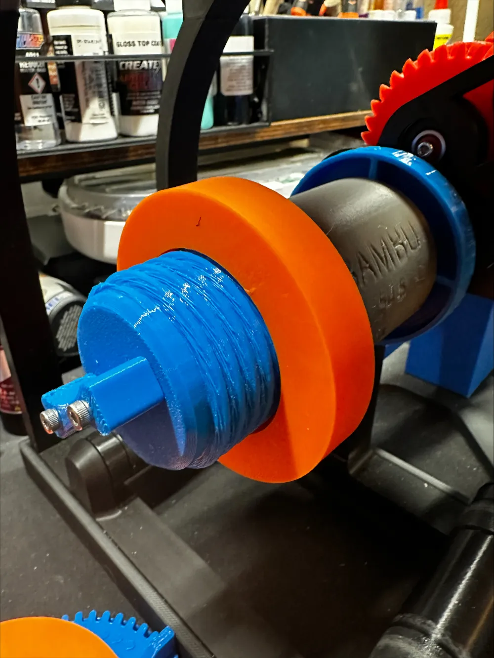 Spool Core Lock V-Spooler Spool Core Adapter System ( Spacer) Remixed by Bloodybooger ...