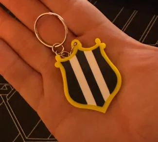 Newcastle United Shield Keyring