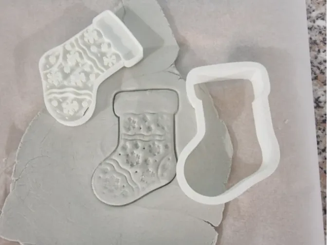 Christmas Sock - Cookie Cutter